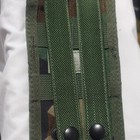 Camouflage Military Molle Utility Pouch Nylon W  Snap Strap Attachment