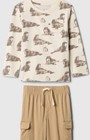 Nwt Baby Gap Toddler Boy Cargo T-shirt Top Set Pants Walrus U Pick Size    34 95