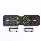 12-in-1 Color-coded Foldable Push-up Board     Portable Strength Trainer For Chest