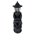 Gothic Guardian Gargoyle Led Solar Light Garden Statue