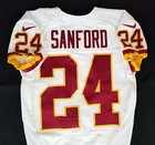  24 Jamarca Sanford Of Redskins Nfl Game-issued   Worn Jersey - 61393
