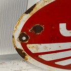 Jawa Enamel Sign - 30x15cm  11 8x5 9   - Rare Motorcycle Handmade Porcelain Sign