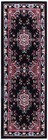 Traditional Medallion Black Persien 3 Pcs Area Rug Oriental Runner Mat Combo Set