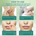 Dispositivo Para No Roncar Anti Ronquidos Para La Nariz Dilatadores Juego De 12