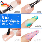 Beetles Gel Polish 2 Pcs 15ml Nail Glue Kit For Acrylic Nails  5 In 1 Super Stro
