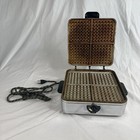 Vintage 50   s  Sunbeam Model W-2 Waffle Maker Chrome Finish Made In Usa  tested 