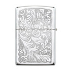 Zippo Windproof High Polished Chrome Venetian Lighter  352  New In Box