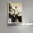Vintage Photo Of A Nice Looking Lady In Her Swimsuit Black And White 