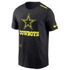 Dallas Cowboys Men s Nike Volt Pullover T-shirt - Black
