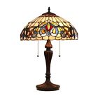 Stained Glass Table Desk Lamp Tiffany Style Victorian Design 15 75  Shade