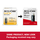 Accu-chek Fastclix Lancets For Diabetic Blood Glucose Testing  pack Of 102    