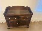 Ethan Allen Old Tavern Pine Dry Sink Cabinet Cupboard Vintage 1970 s