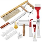 12 Pc Beekeeping Tool Kit - Bee Brush Cage Frame Grip Beekeeper Starter Supplies