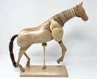 Us Art Supply 12  Wood Horse Articulated Manikin Horse