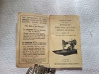 Original Instructions Manual For Sewing Machine Singer Featherweight 221-1  1950