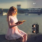 Bluetooth Speaker Portable Bluetooth Boombox With 40w 60w Peak Stereo Dual Wo   