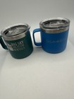 Yeti Rambler Clear Lids No Magsliders Stainless Steel Mugs 14oz Lot Of 2  Read