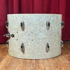1960s Slingerland 14x20 Bass Drum Shell White Marine Pearl