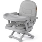 Foldable Baby High Chair Booster Seat For Dining Table  Adjustable Height  Trave