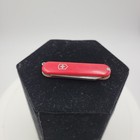 Vintage Victorinox Swiss Army Mini Pocket Knife Multi Purpose 5-tooled Red Scale