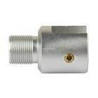 For Ruger 1022 10 22 Rifle Muzzle Brake Adapter 5 8x24 Tpi Silver Aluminum