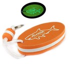  Floating Key Ring Glow In Dark Lightweight Water Buoyant Orange-medium-1pack