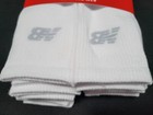 New Balance Mens Active Cushion  Socks Arch Support Sz 6-12 -8 Pack  White