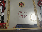 Vintage Collectible Coldstream Special Dry London Gin Mirror 8 875 x12 75 