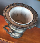 Vintage Silver Plated Wine champagne Cooler With Handles Or Ice Bucket 10 