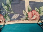Vintage Wamsutta Hannah s Floral Cotton Fabric 43x90  Granmacore Cottage