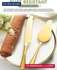 2-piece Premium Cake Cutting Set  Exquisite Knife And Server With Serrated Desig