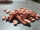 300 1 24th Scale Miniature Reclaimed Style Diorama Bricks