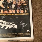 Vtg 1972 The Poseidon Adventure Movie Poster 72 329  27x41 Signed