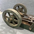 Antique Single Cylinder Horizontal Small Steam Engine