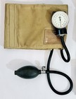 Vintage Leather Hide Doctors Bag Black Medical Briefcase Case With Apothecary   