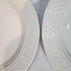 Homer Laughlin  Gothic 9 7 8  Dinner Plates  Set Of 7  Ivory Color  Nice 