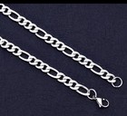 Stainless Steel High Polish Curb Chain Necklace 20 In 24 In Men Woman Gift