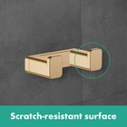Hansgrohe 41755 Addstoris Double Robe Hook - Chrome