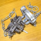2traps- 4    Inches Coil Spring Traps Coyote Bobcat Fox Lynx Otter Mice Trapping