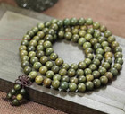 8mm Green Sandalwood Buddhist Buddha 108 Prayer Beads Bracelet Necklace Mala Hot