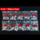 500pcs bag French Half Full Cover False Nails Fake Tips Clear Nail Tools 10 Size