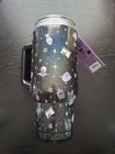 Kuromi Hello Kitty 32oz Tumbler Igloo Stainless Steel 3d Graphics Black Nwt
