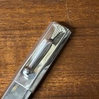 Vintage Chrome Doctors Double Thermometer Case W  Pocket Clip