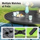 7 Piece Outdoor Dining Set Garden Round Table And Chairs Patio Furniture Set