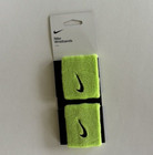 Nike Swoosh Set Of 2 Wristbands Atomic Green Mens Womens Nnn04-710 Pair Nwt New