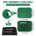4 Pcs 113c Series 12 X 17 Inch Irrigation Valve Box Cover Sprinkler Valve Covers