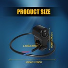 Universal 7 8  Aluminum Motorcycle Handlebar Electronic Turn Signal Light Switch