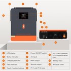 New 4200w Hybrid Solar Inverter 24v Pure Sine Wave 120a Mppt