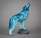 Cm Breyer Companion Dog Glossy Blue Winter Wolf Resin  traditional Sized 1 9