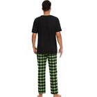 New Mens Flannel Pajama Pants Lightweight Soft Plaid Lounge Sleep Bottoms Pyjama